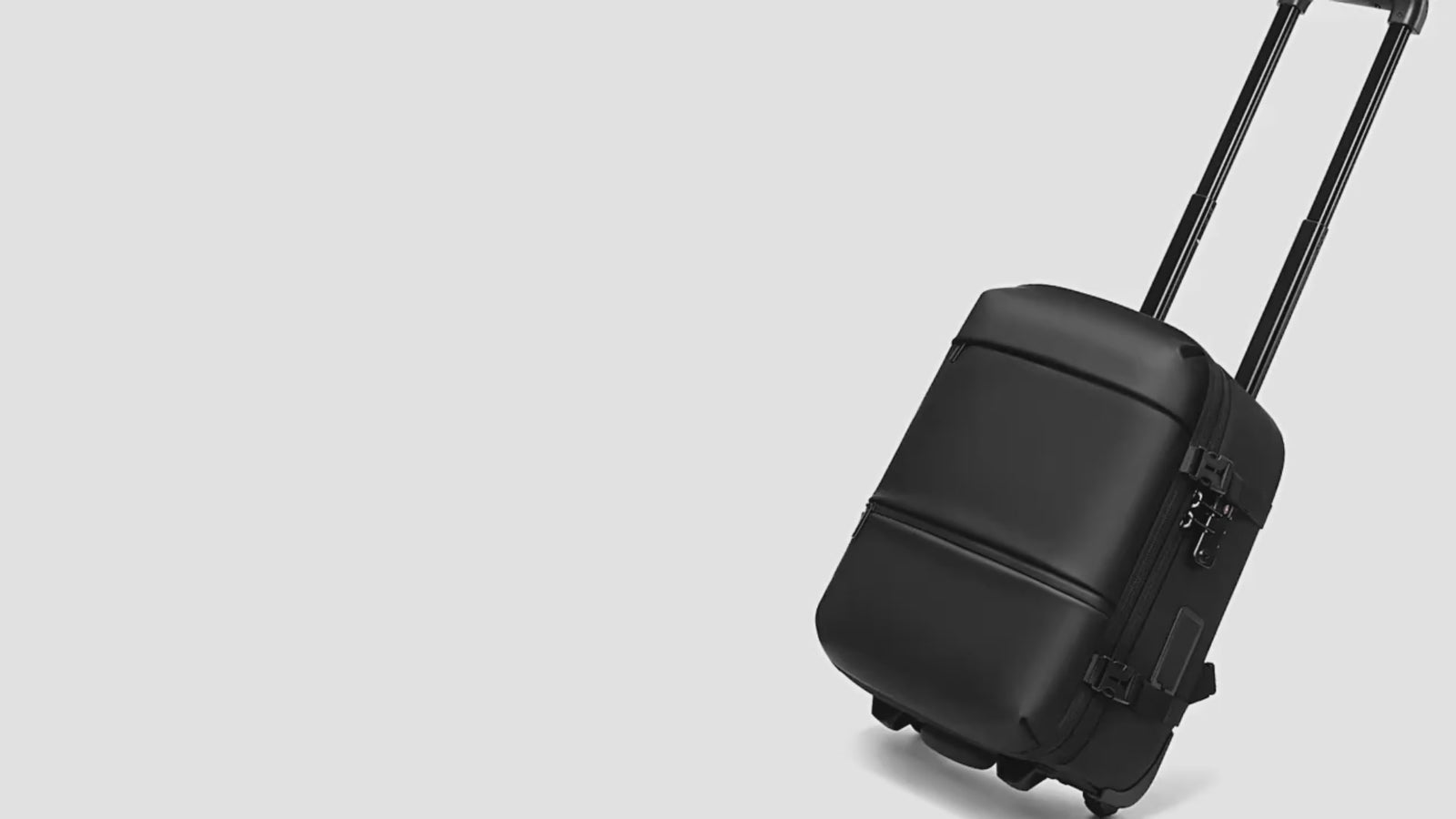 Démonstration de ROAMINERA ONE : roulettes, bretelles escamotables, compression et rangements